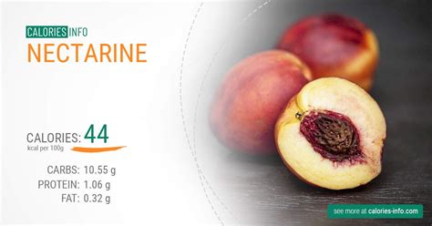 How many calories are in fresh whole nectarine (44283.1) - calories, carbs, nutrition