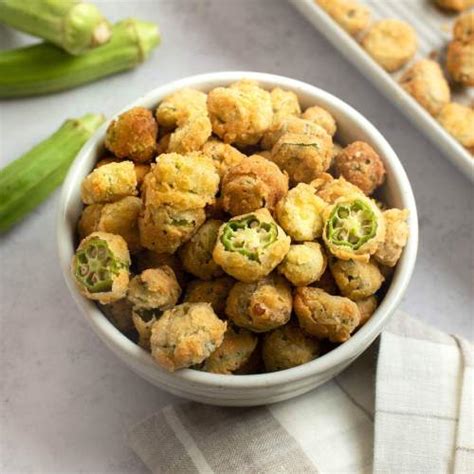 How many calories are in fried breaded okra (518.1) - calories, carbs, nutrition