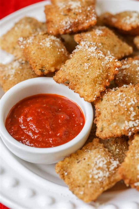 How many calories are in fried cheese ravioli - calories, carbs, nutrition