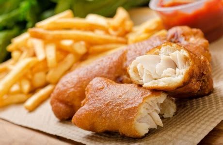 How many calories are in fried cod with chips - calories, carbs, nutrition