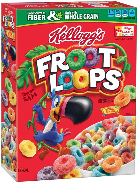 How many calories are in froot loops cereal (82071.2) - calories, carbs, nutrition