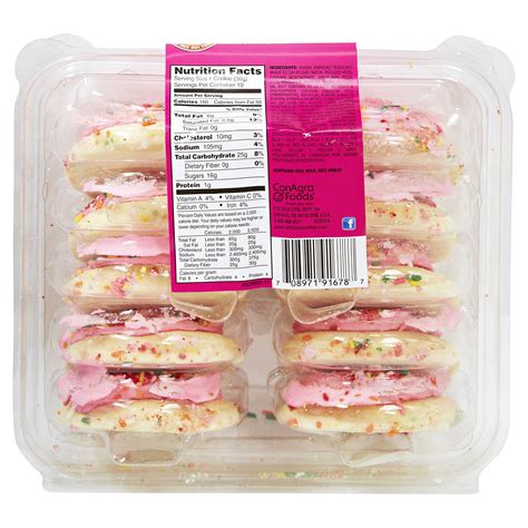 How many calories are in frosted sugar cookies - calories, carbs, nutrition