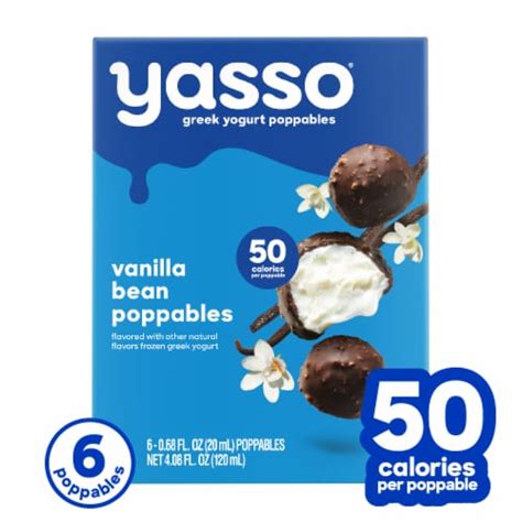 How many calories are in frozen greek yogurt - vanilla bean - calories, carbs, nutrition