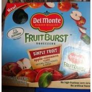 How many calories are in fruit burst squeezers - calories, carbs, nutrition