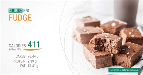 How many calories are in fudge tracks - calories, carbs, nutrition