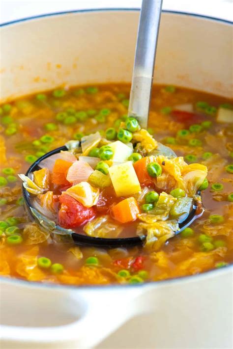 How many calories are in garden veggie soup - calories, carbs, nutrition