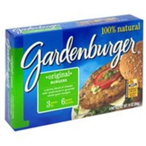 How many calories are in gardenburger - calories, carbs, nutrition