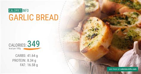 How many calories are in garlic breadsticks - calories, carbs, nutrition