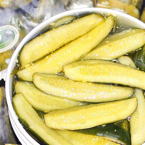 How many calories are in garlic dill ninja pickles (spears) - calories, carbs, nutrition