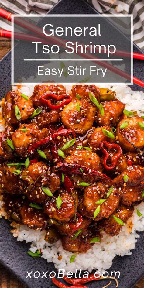 How many calories are in general tso's shrimp stir fry - calories, carbs, nutrition