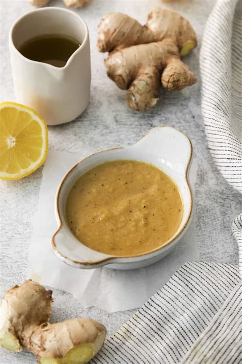 How many calories are in ginger dressing - calories, carbs, nutrition
