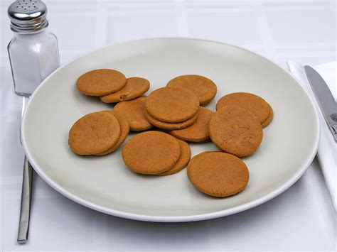 How many calories are in ginger snaps - calories, carbs, nutrition