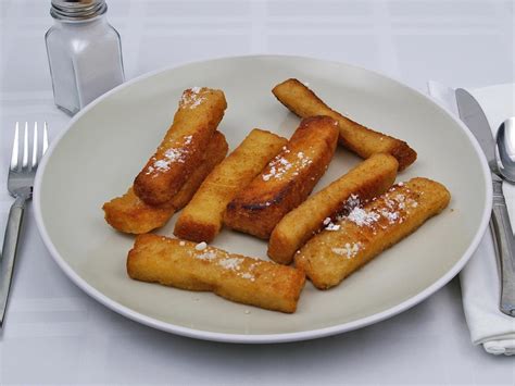 How many calories are in gingersnap french toast sticks - calories, carbs, nutrition