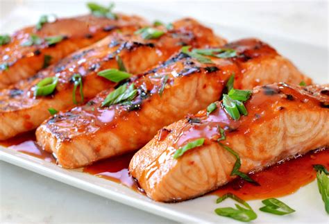 How many calories are in glazed sweet and sour salmon - calories, carbs, nutrition