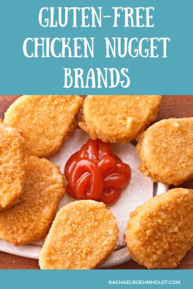 How many calories are in gluteen free chicken nuggets - calories, carbs, nutrition