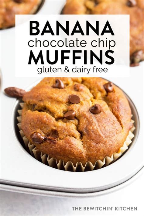 How many calories are in gluten free banana chocolate muffins - calories, carbs, nutrition