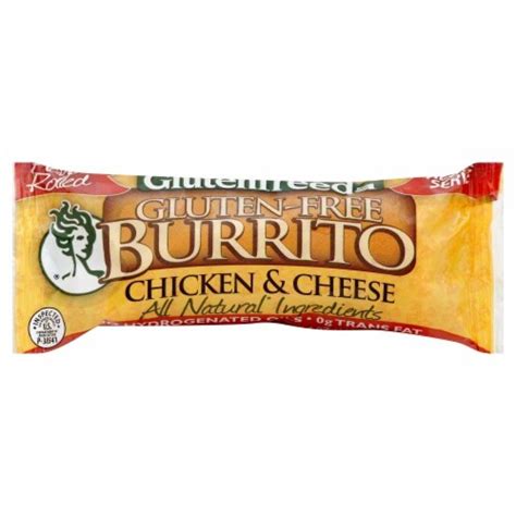 How many calories are in gluten free chicken burrito - calories, carbs, nutrition