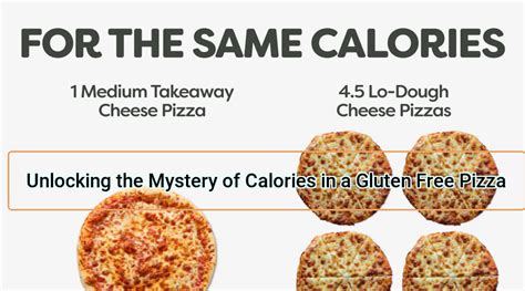 How many calories are in gluten free pizza crust - calories, carbs, nutrition