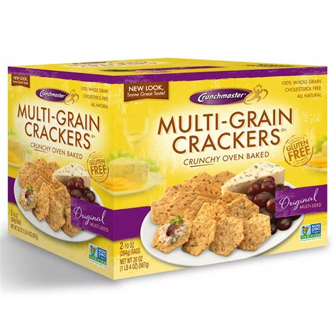 How many calories are in gluten-free multigrain crackers - calories, carbs, nutrition