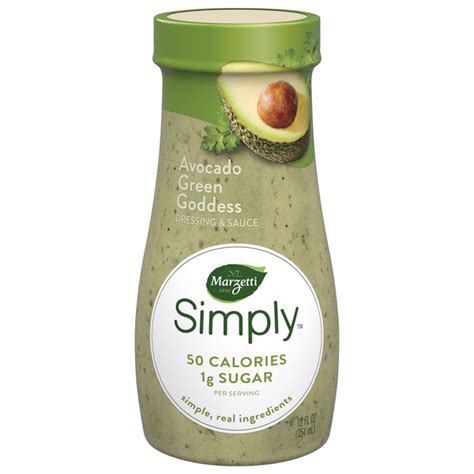 How many calories are in goddess dressing - calories, carbs, nutrition