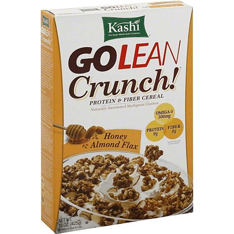 How many calories are in golean crunch! honey almond flax cereal - calories, carbs, nutrition