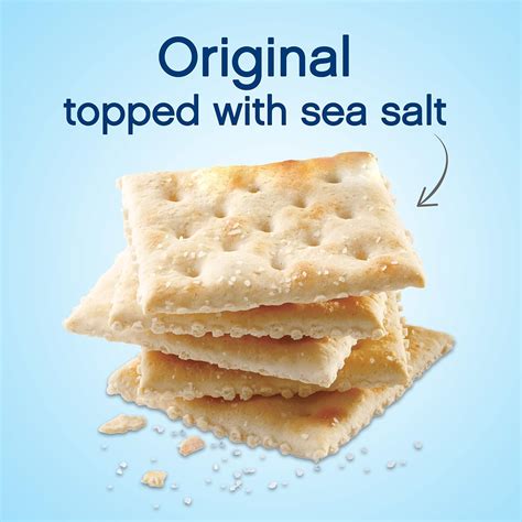 How many calories are in gourmet sea salt crackers - calories, carbs, nutrition