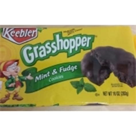How many calories are in grasshopper mint & fudge cookies - calories, carbs, nutrition