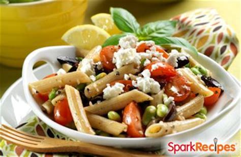 How many calories are in greek penne side salad - calories, carbs, nutrition