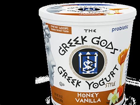 How many calories are in greek yogurt honey flavored - calories, carbs, nutrition