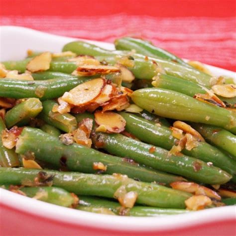 How many calories are in green bean almadine - calories, carbs, nutrition