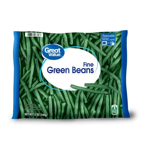 How many calories are in green beans frozen steamed 4 oz - calories, carbs, nutrition