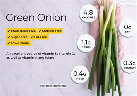 How many calories are in green onions, fresh - calories, carbs, nutrition