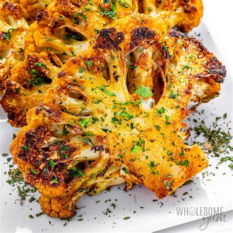 How many calories are in grilled cauliflower steak (77946.1) - calories, carbs, nutrition