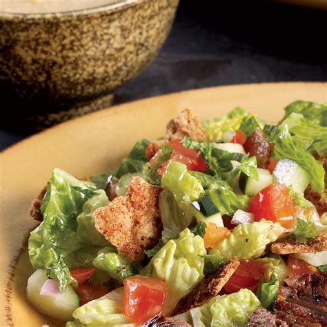 How many calories are in grilled chicken fattoush salad - calories, carbs, nutrition