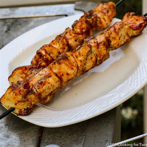 How many calories are in grilled chicken kabob - calories, carbs, nutrition