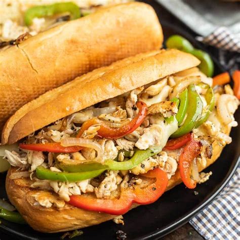 How many calories are in grilled chicken philly cheese steak - calories, carbs, nutrition