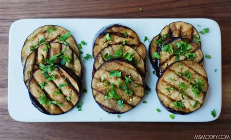 How many calories are in grilled eggplant with balsamic & basil - calories, carbs, nutrition
