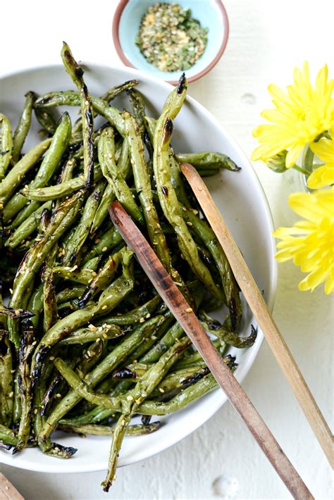 How many calories are in grilled green beans - calories, carbs, nutrition