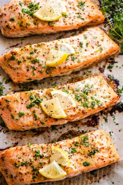 How many calories are in grilled maple-mustard salmon - calories, carbs, nutrition