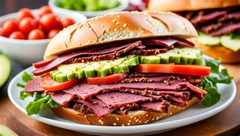 How many calories are in grilled pastrami & swiss-rye - calories, carbs, nutrition