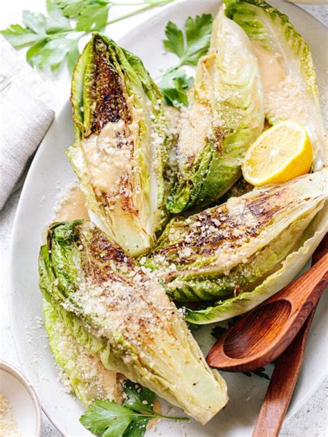 How many calories are in grilled romaine salad - calories, carbs, nutrition