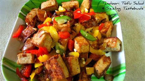 How many calories are in grilled tandoori tofu salad - calories, carbs, nutrition