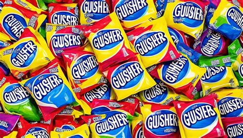 How many calories are in gushers - calories, carbs, nutrition