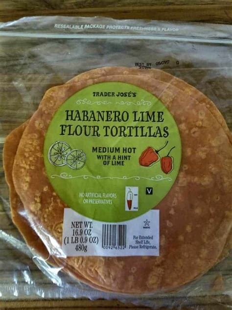 How many calories are in habanero lime tortilla - calories, carbs, nutrition