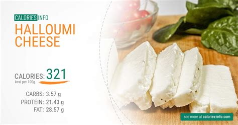 How many calories are in halloumi cheese - calories, carbs, nutrition