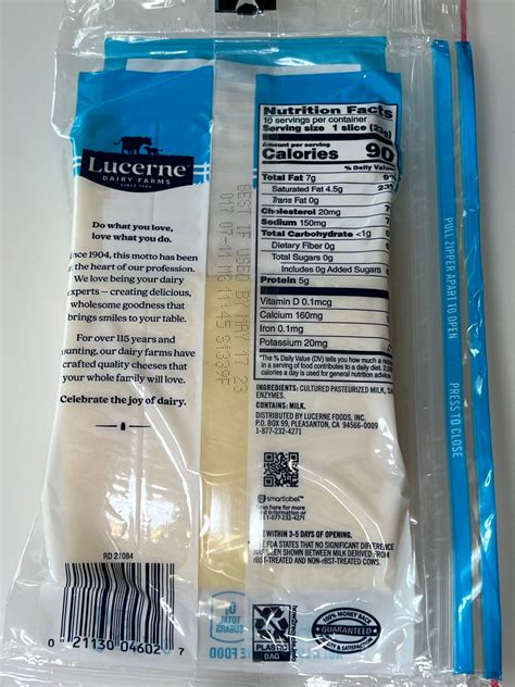 How many calories are in havarti cheese slice - calories, carbs, nutrition