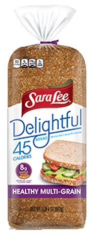 How many calories are in healthy multi-grain bread - calories, carbs, nutrition