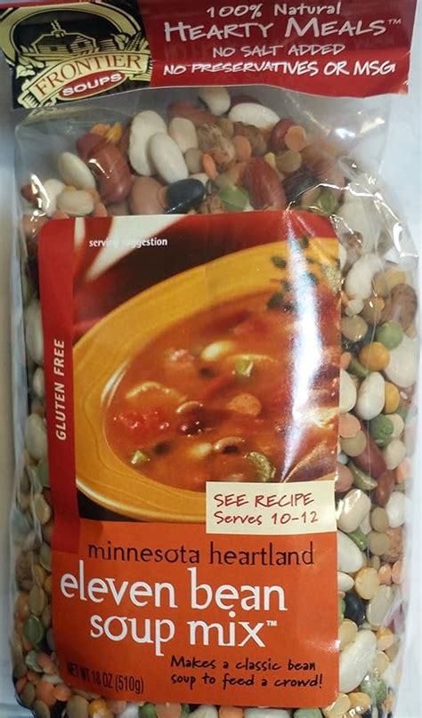 How many calories are in heartland bean soup - calories, carbs, nutrition