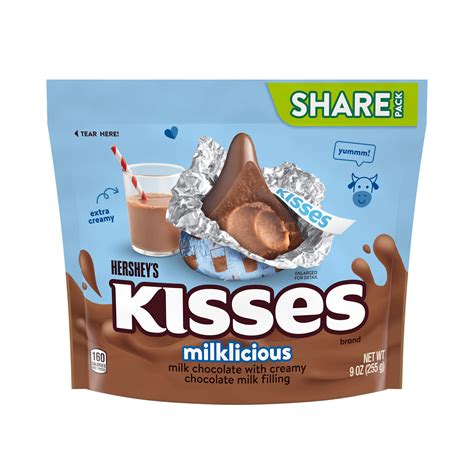 How many calories are in hershey's kisses brand chocolates - limited edition coconut creme - calories, carbs, nutrition