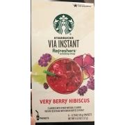 How many calories are in hibiscus refresher - calories, carbs, nutrition